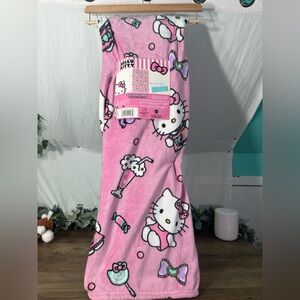 Hello Kitty Pink Sweet Treat throw blanket